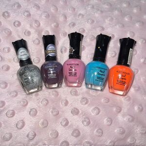 Kleancolor Nail Polish Bundle 5 Bottles Scented